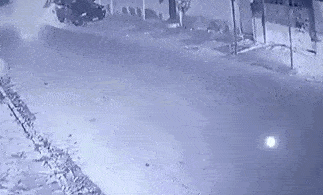 Câmera de segurança — roubo de veículo